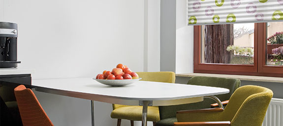 schmutzabweisende Plissee